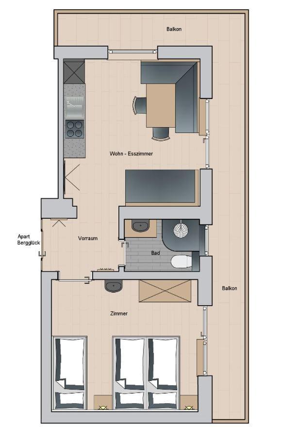 Pienz Apart Oetz Exterior foto